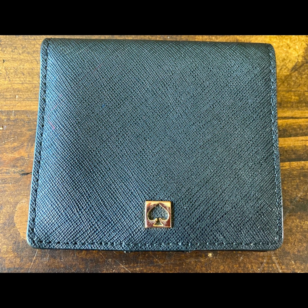 Kate Spade Black Leather Wallet